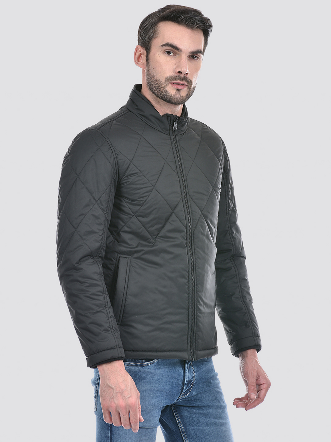 Numero Uno Men Black Full Sleeve Jacket